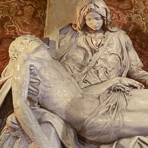Pieta by Michael Angelo canvas 18x22 reproduction
